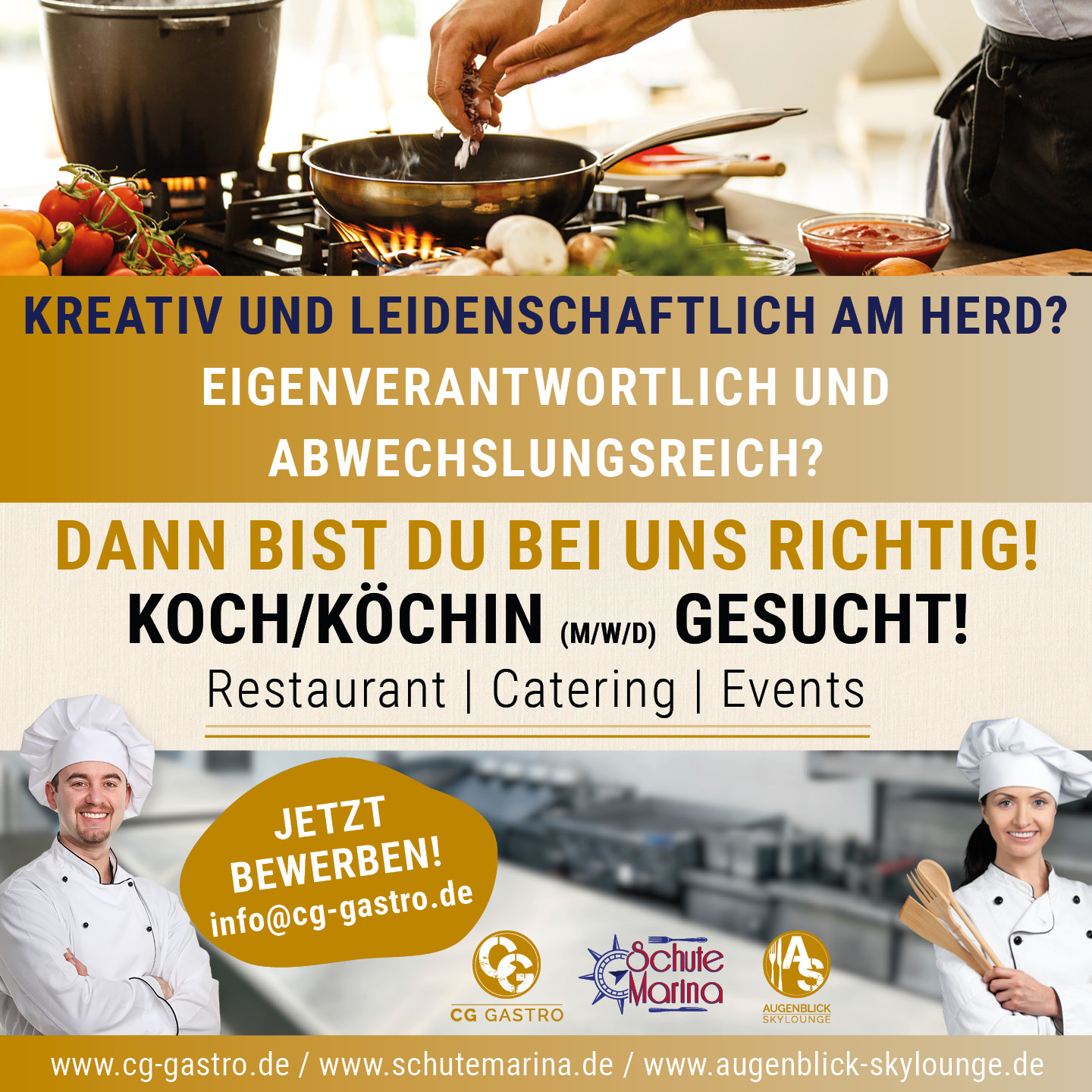 koch gesucht