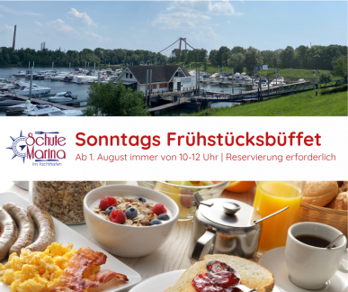 Schute Marina Frühstücksbuffet